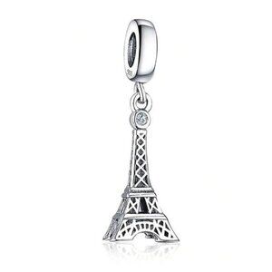 925 Sterling Silver Tower For Jewelry Making Charm